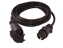 Stekkers met kabel voor de aanhanger en caravan