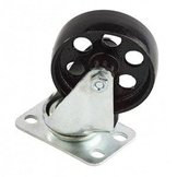 Stalen wielen, Motorkraan Zwenkwielen