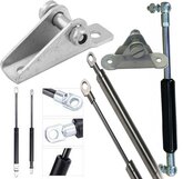 Gasveren en bevestigingsschoen voor de gasdrukveer