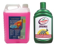 Poetsmiddelen voor de auto