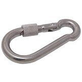 Karabijnhaak met schroefsluiting