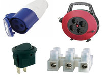 Elektra gereedschappen - stekker - schakelaars - zekeringskast