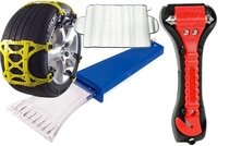 sneeuwketting - noodhamer - ijskrabber