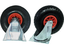 Bokwielen en Zwenkwielen op lucht