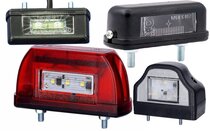 Kentekenverlichting voor aanhanger en trailer en voertuigen