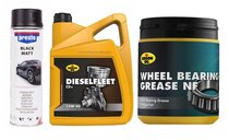 Spuitbus - smeermiddelen -  olie - vetten