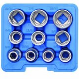 Doppenset zonder ratel in Inch - Engelse maten doppen