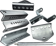 Steunen en houders van bootrollen