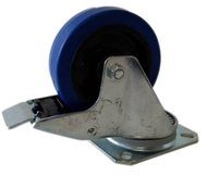 Flightcase  zwenkwiel geremd