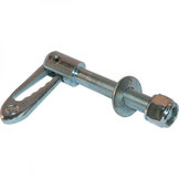 Valsluiting op een aanhanger