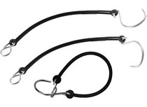 Borgrubber en Borgketting voor de achterklep van de aanhanger