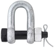 D-sluiting met moerbout