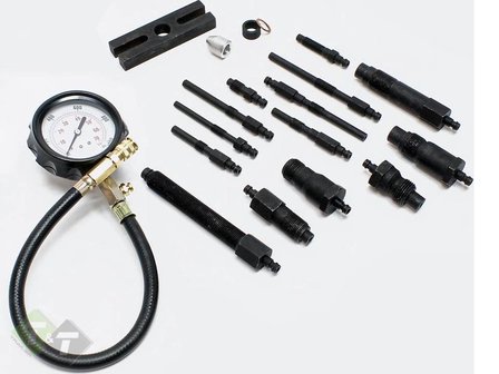 diesel compressie meter, drukmeter, compressietester, compressie tester, druk meter