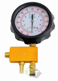 Brandstofpomp druk tester set - Benzine en Diesel - Compressie tester - SATRA