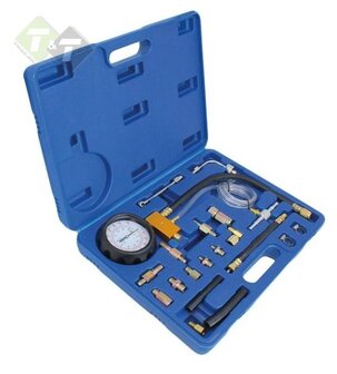 Brandstofpomp druk tester set - Benzine en Diesel - Compressie tester - SATRA