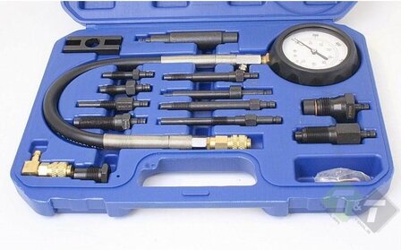diesel compressie meter, drukmeter, compressietester, compressie tester, druk meter