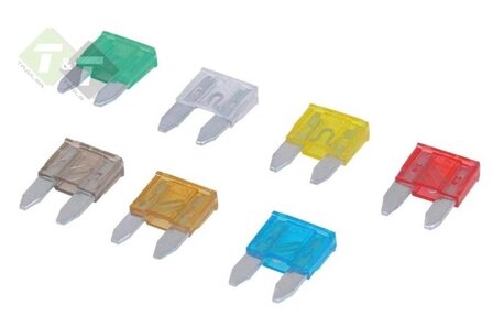 Mini steekzekering set - 120 delig - Micro steek zekering - ASTA