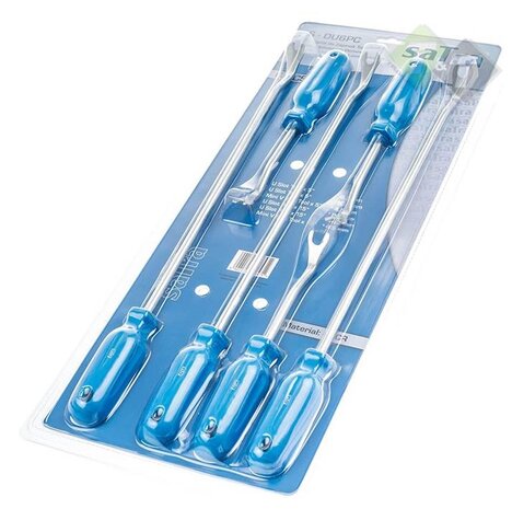 Clip verwijderaar set - Koevoet - 6 delig - Bekleding clip tangen set - SATRA
