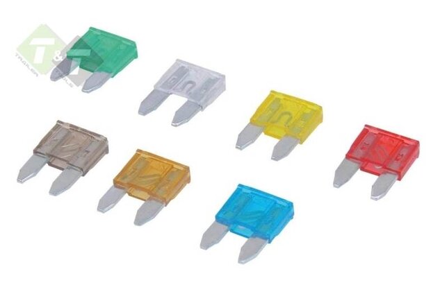 Mini steekzekering set - 120 delig - Micro steek zekering - ASTA