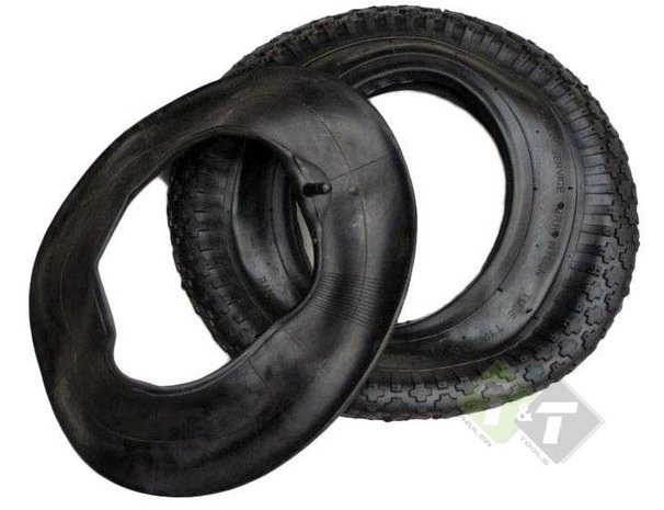 Zoekt u Binnen en Buitenbanden? Banden set, op maat 4.80 / 4.00-8