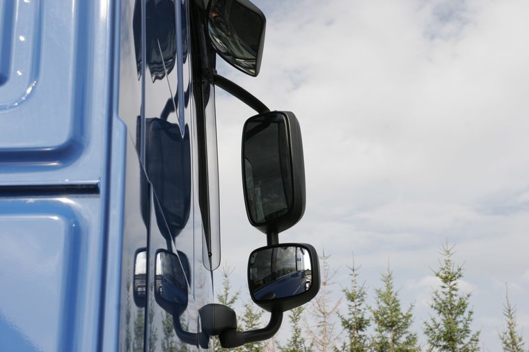 Spiegelkop universeel - 265x165 mm - Spiegel kop - Vrachtwagen spiegel - JMC