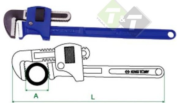 Pijpentang, 18&quot;, Pijptang, Pijpwrench, Pijpenwrench