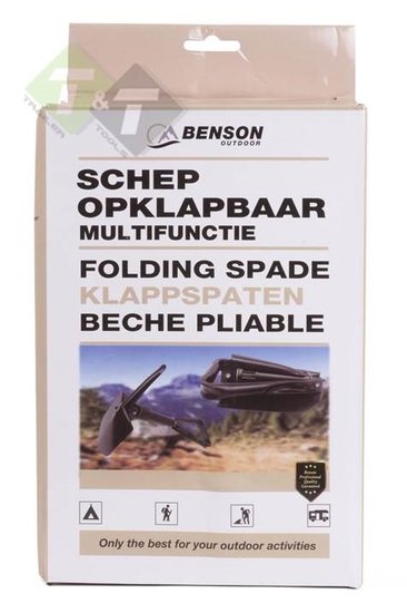 schep opklapbaar multifunctie, schep, schop, pioneerschop, pioneer schop