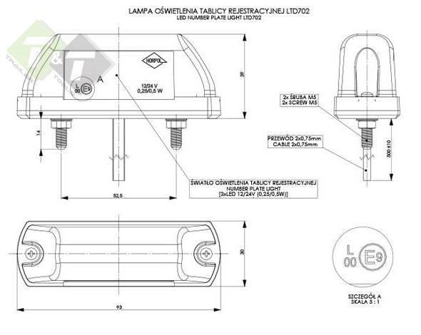 kenteken lamp, kenteken verlichting, kentekenlamp, kentekenverlichting, led lamp, ledlamp, nummerplaat verlichting, nummerplaat