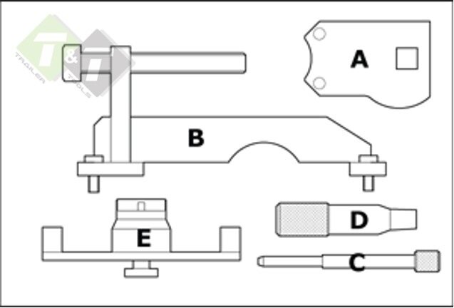 Timingset - Opel, Vauxhall, Saab Diesel - 2.0 en 2.2 DTI Ecotec - SATRA