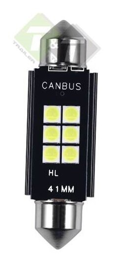 Interieur verlichting Wit, 12 LED, Buislamp 12 volt, 1 Stuks - Ledlamp BA15S - Autolamp - 12 Volt - Koplamp - P21W - h4 autolam