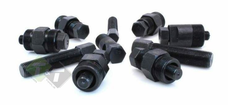 Motorfiets vliegwieltrekker set - 10 delig - Vliegwiel trekker - SATRA