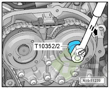 Nokkenasversteller VAG - 1.8/2.0 - TSI/FSI/TFSI - Nokkenas doppen - Afstelset - SATRA