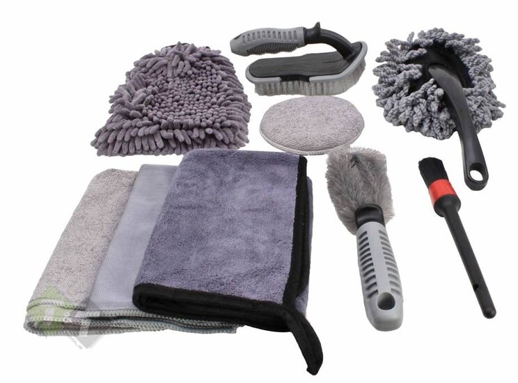 Auto poets set - Detailing accessoires set - Poetspads - 9 delig - SATRA