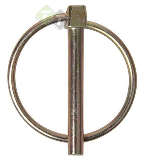 Borgpen 10x40 mm met verende ring - Borgpen - Borgpin - Borg pen