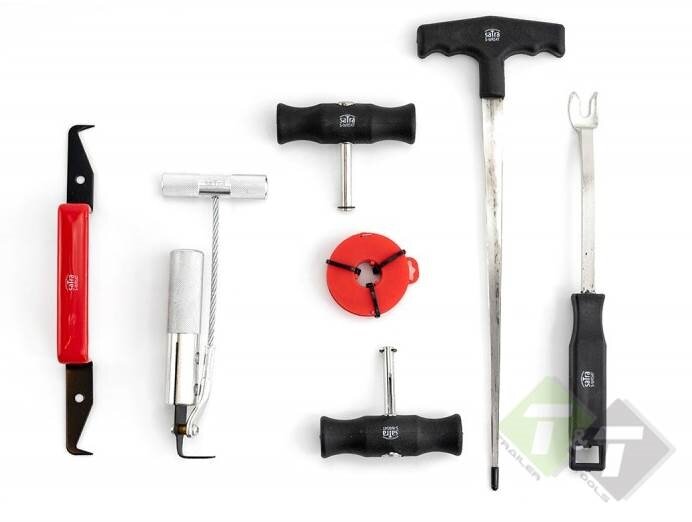 Autoruit demontage set - Snijset - Autoraamsnijder - 7 delige set - SATRA