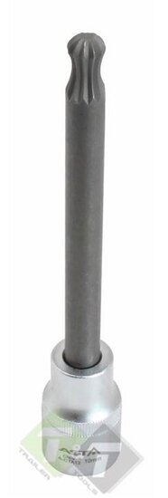 Kogelkop splinedop uitwendig - 1/2 duims aansluiting - 140mm - M10 - ASTA