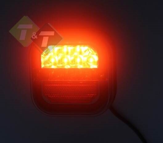 Achterlicht NEON Led - Links - 12/24 Volt - Ledlamp - 41x LED - Achterlamp