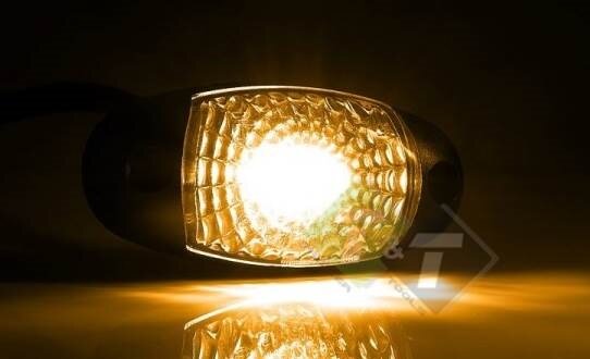 Zijmarkeringslamp - Contourlamp - Zij lamp - 3 LED - Oranje - Fristom