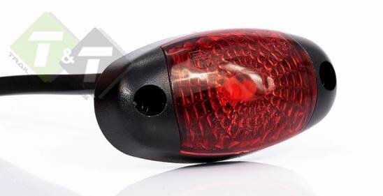 Zijmarkeringslamp - Contourlamp - Zij lamp - 3 LED - Rood - Fristom