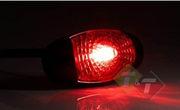 Zijmarkeringslamp - Contourlamp - Zij lamp - 3 LED - Rood - Fristom
