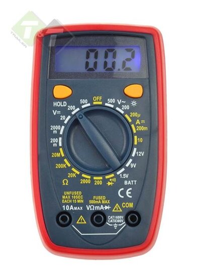 Digitale multimeter - Voltmeter - Spanningzoeker - AC/DC - GEKO