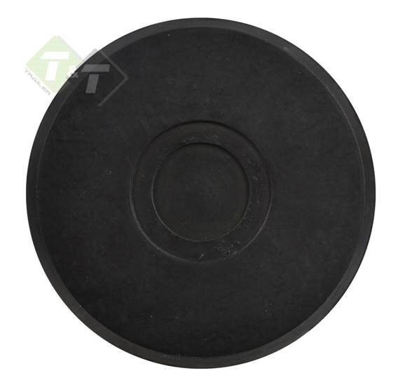 Rubberen opname pad 100 mm - Steunrubber - Beschermrubber - GEKO