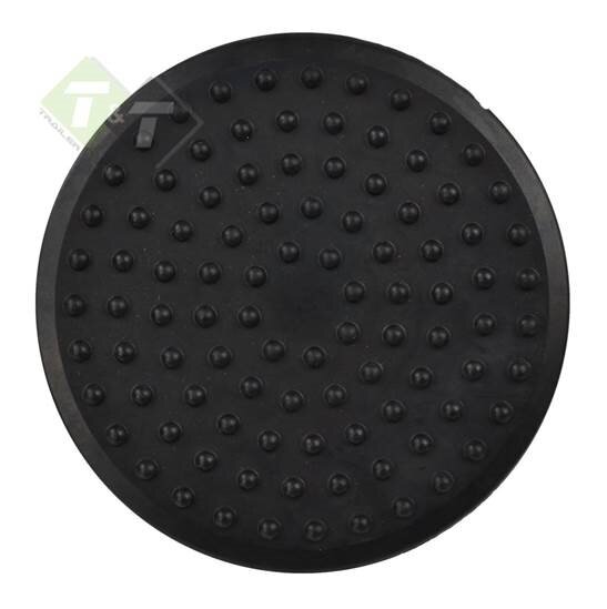 Rubberen opname pad 100 mm - Steunrubber - Beschermrubber - GEKO