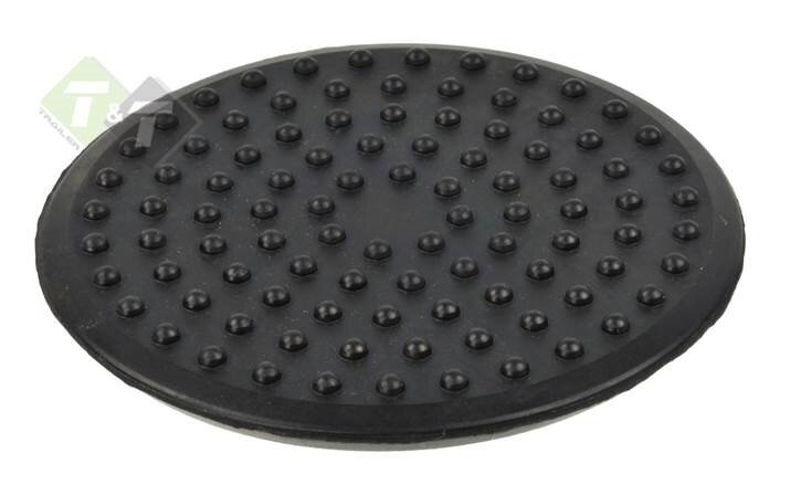 Rubberen opname pad 100 mm - Steunrubber - Beschermrubber - GEKO