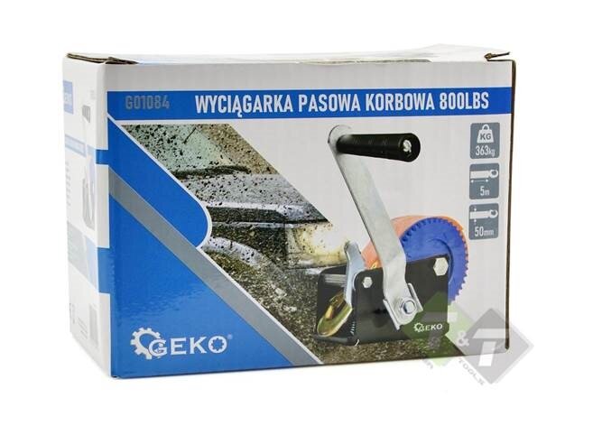 Handlier ongeremd - 800Lbs(363KG) - 5 meter band - GEKO