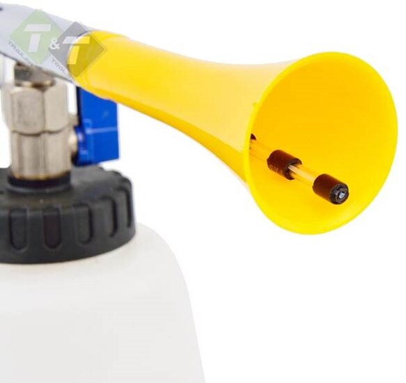 Vloeistofspuit - 1 Liter - Luchtreinigingspistool met reservoir - GEKO