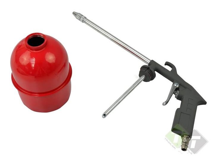 Vloeistofspuit - 600ml - Luchtreinigingspistool met reservoir - Waspistool - GEKO
