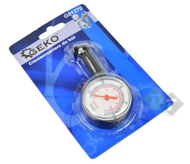 Bandenspanning meter - 0 tot 3,5 bar - Bandendruk meter - GEKO