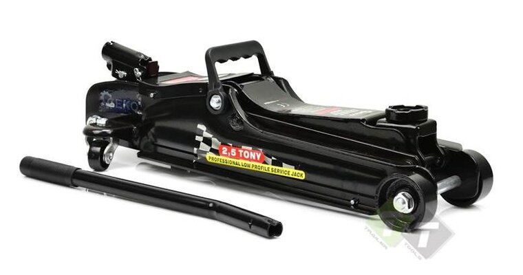 Garagekrik 2.5 Ton laag model - Min. Hoogte 80mm - Max. Hoogte 365mm - GEKO