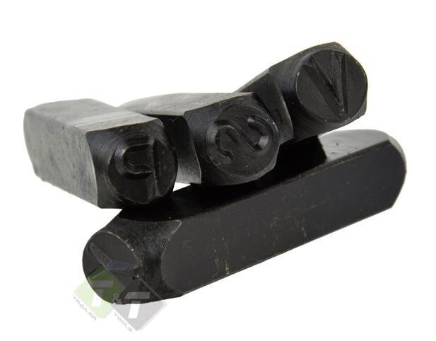 Slagletters 10 mm - Gehele alfabet - 27 dlg - Slag letters - GEKO